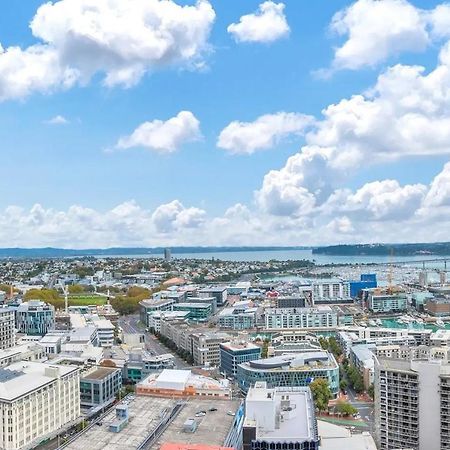 Ferienwohnung Amazing Harbour, Skytower And Rangitoto Views Auckland Exterior foto