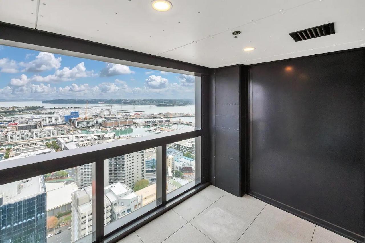 Ferienwohnung Amazing Harbour, Skytower And Rangitoto Views Auckland Exterior foto